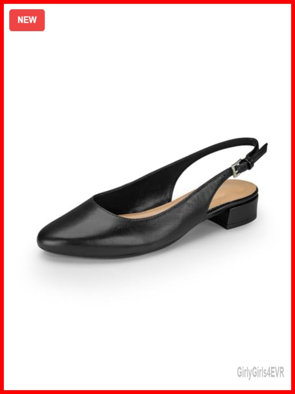 Easy Spirit Cassius Pointed Toe Kitten Heel Slingback Pump Arch Support